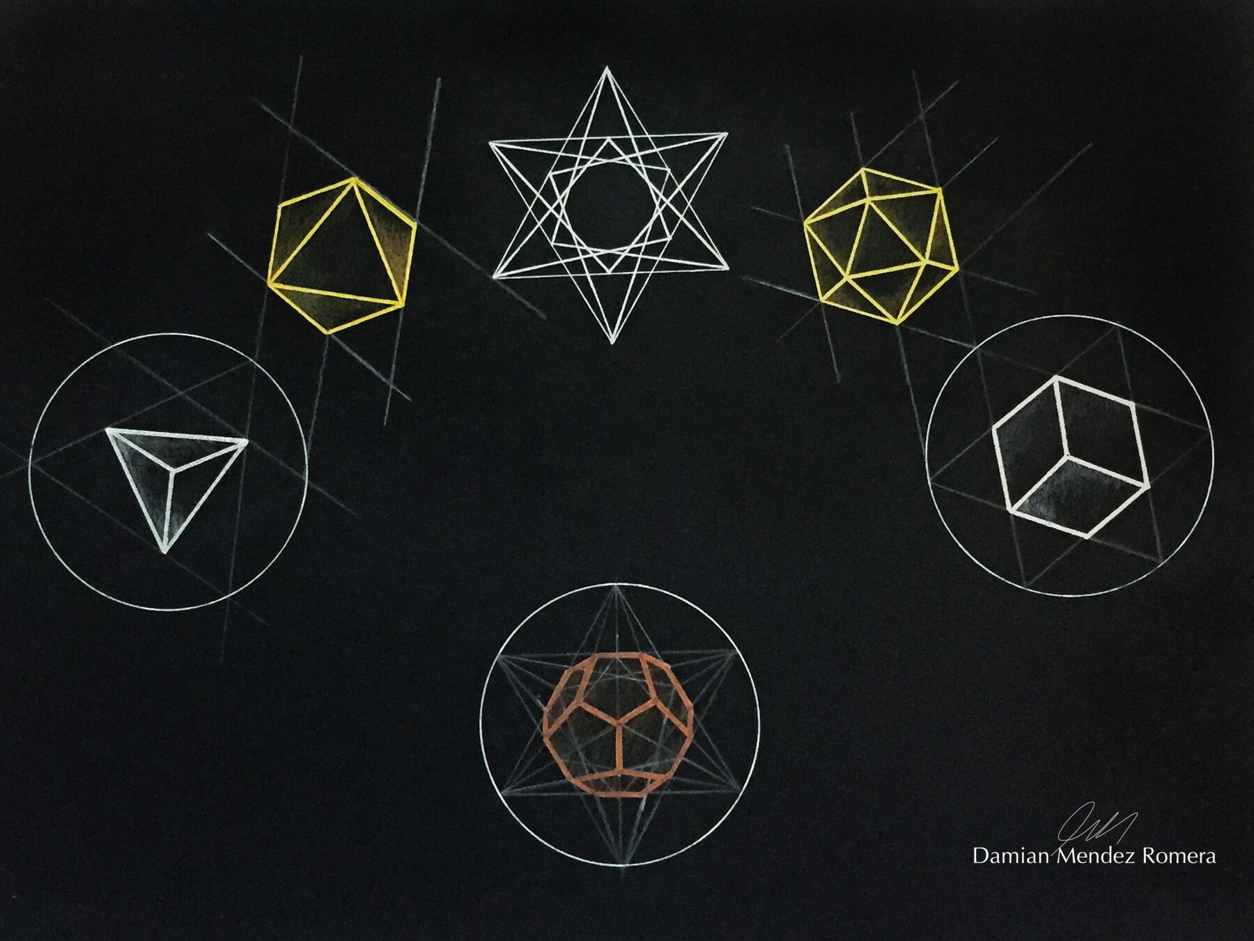 Pentacircles by Damian Mendez Romera