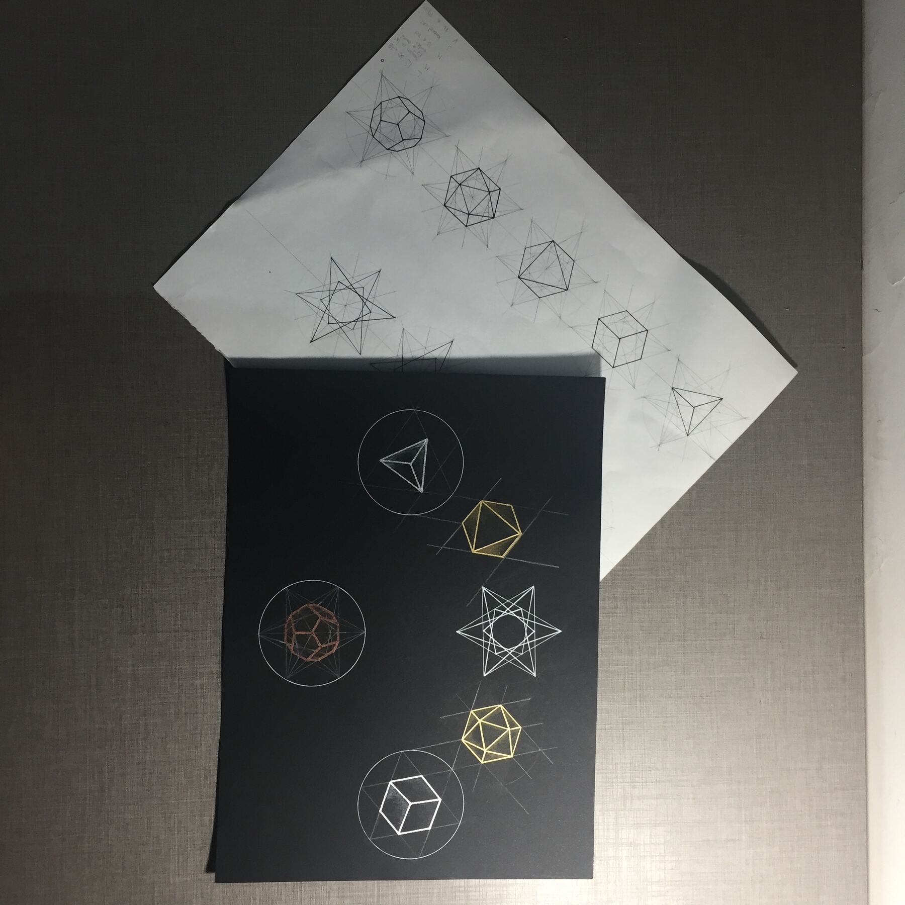 Process image for Pentacircles by Damian Mendez Romera