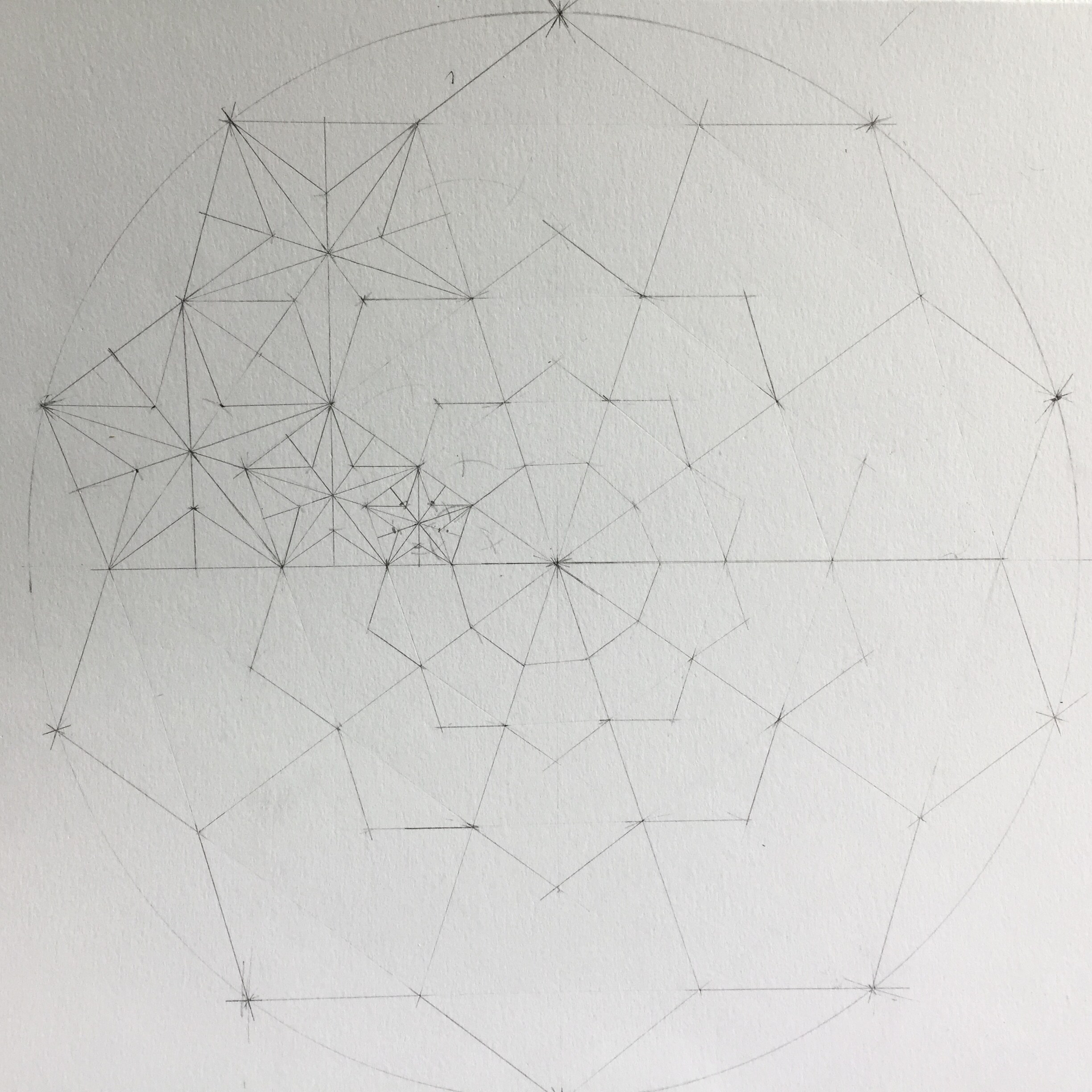 Process image for Pentashade by Damian Mendez Romera